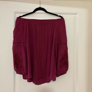 Francesca’s Off The Shoulder Top - Size S